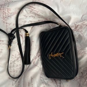 YSL Lou Médium Quilted Leather Camera Crossbody Bag